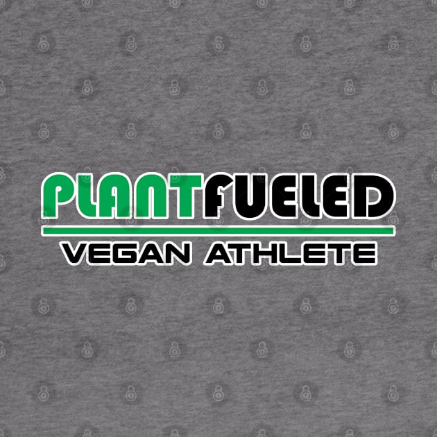 Plant fueled. Vegan athlete. Vegetarian marathon runner. Perfect present for mom mother dad father friend him or her by SerenityByAlex